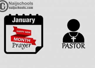 18 Happy New Month Prayer for Your Pastor in January