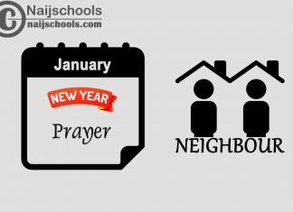 18 Happy New Year Prayer for Your Neighbour in January