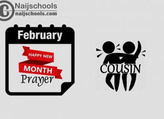 18 Happy New Month Prayer for Your Cousin in February