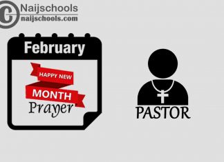 18 Happy New Month Prayer for Your Pastor in February
