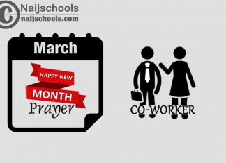 18 Happy New Month Prayer for Your Co-Worker in March