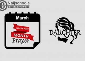 15 Happy New Month Prayer for Your Daughter in March