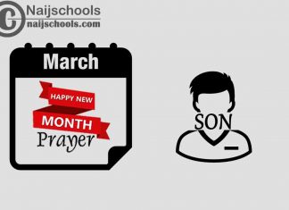15 Happy New Month Prayer for Your Son in March