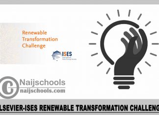 Elsevier-ISES Renewable Transformation Challenge 2023
