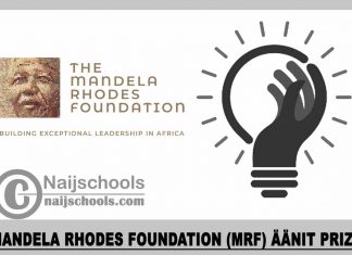 Mandela Rhodes Foundation (MRF) Äänit Prize 2023