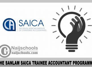 The Sanlam SAICA Trainee Accountant Programme 2023