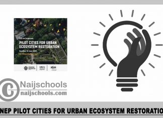 UNEP Pilot Cities for Urban Ecosystem Restoration 2023