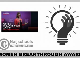 Women Breakthrough Award 2023