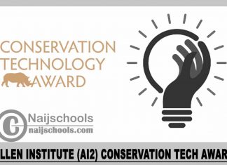 Allen Institute for Artificial Intelligence (AI2) Conservation Tech Award 2023