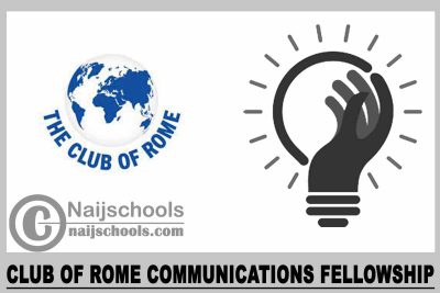 Club of Rome Communications Fellowship 2023