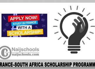 France–South Africa Scholarship Programme