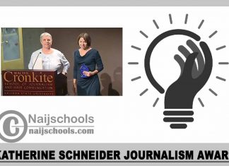 Katherine Schneider Journalism Award 2023