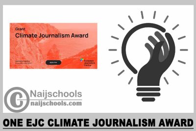 One EJC Climate Journalism Award 2023