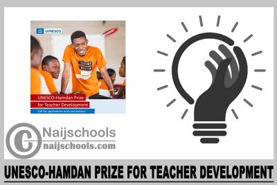 UNESCO-Hamdan Prize for Teacher Development 2023