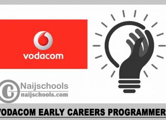 Vodacom Early Careers Programmers 2024