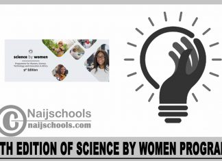 9th Edition of Science By Women Program