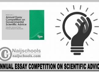 Annual Essay Competition on Scientific Advice 2023