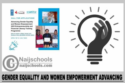 Gender Equality And Women Empowerment Advancing 2023