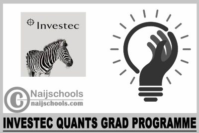 Investec Quants Grad Programme 2024