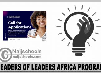 Leaders of Leaders Africa Program 2023