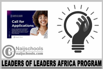 Leaders of Leaders Africa Program 2023