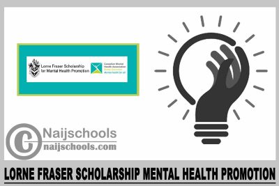 Lorne Fraser Scholarship Mental Health Promotion