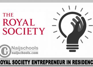 Royal Society Entrepreneur in Residence 2024