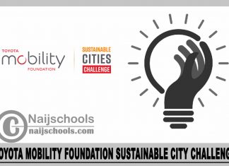 Toyota Mobility Foundation Sustainable City Challenge