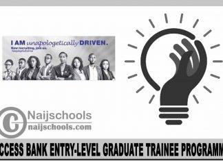 Access Bank Entry-level Graduate Trainee Programme