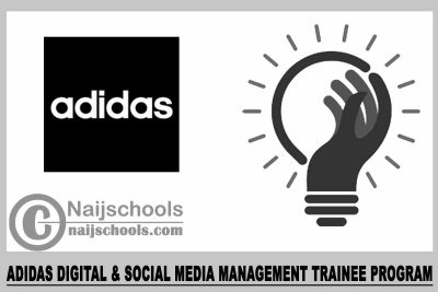 Adidas Digital & Social Media Management Trainee Program
