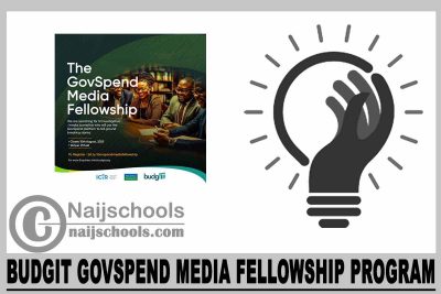BudgIT GovSpend Media Fellowship Program