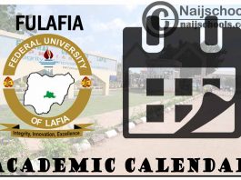 FULAFIA Academic Calendar 2023/24 Session 1st/2nd Semester