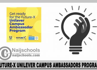 Future-X Unilever Campus Ambassadors Program