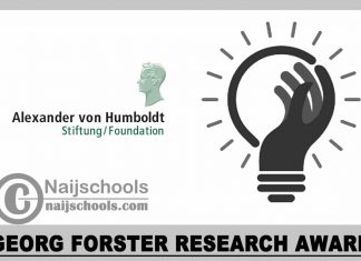 Georg Forster Research Award