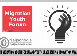 4th Migration Youth Forum and Youth Leadership & Innovation Award