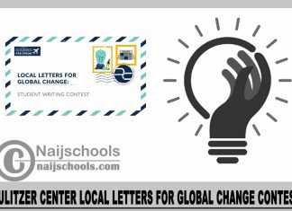 Pulitzer Center Local Letters for Global Change Contest