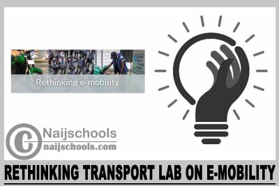 Rethinking Transport Lab on e-Mobility