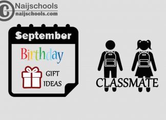 18 September Happy Birthday Gifts to Buy For Your Classmate