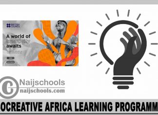 SoCreative Africa learning programme