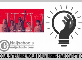 Social Enterprise World Forum (SEWF) Rising Star Competition