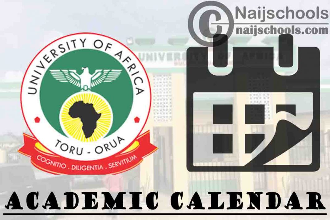 UAT Academic Calendar 2023/24 Session 1st/2nd Semester NAIJSCHOOLS