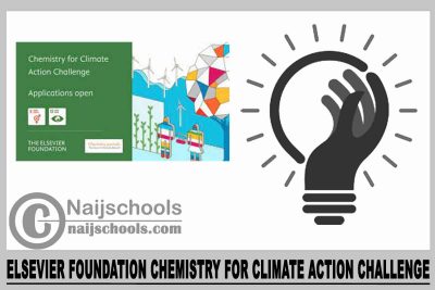 Elsevier Foundation Chemistry for Climate Action Challenge 