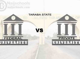 Taraba Federal vs Private University; Which is Better? Check!
