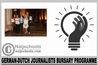 German-Dutch Journalists Bursary Programme 2023