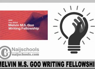 Melvin M.S. Goo Writing Fellowship 2024
