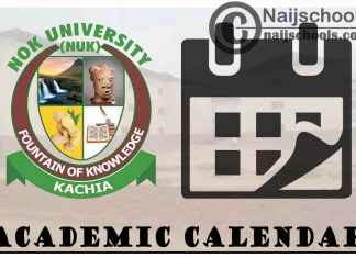 NOK University Academic Calendar for 2023/2024