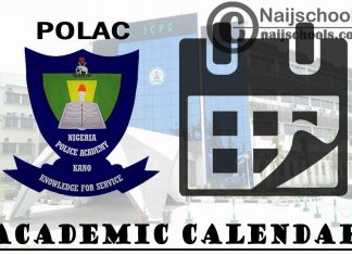 POLAC Academic Calendar 2023/24 Session 1st/2nd Semester