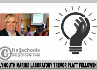 Plymouth Marine Laboratory Trevor Platt Fellowship