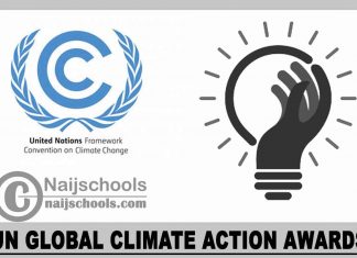 UN Global Climate Action Awards