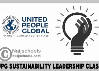 UPG Sustainability Leadership Class